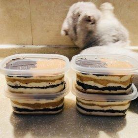 双色木糠盒子蛋糕