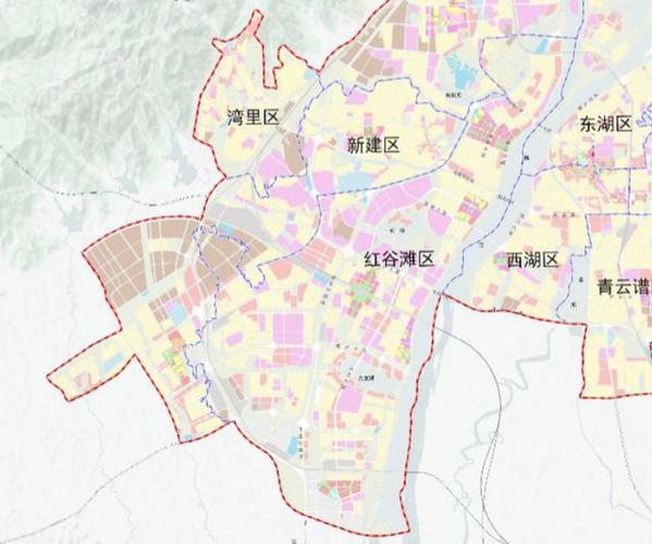 曝南昌未来5年规划!5大中心聚集九龙湖!新建与红谷滩边界清晰