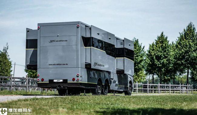 奔驰actros限量卡车底盘打造,带您见识一款超豪华a型房车