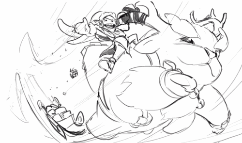 【lol】雪原双子即将来袭!努努冰雪节原画绘制过程曝光