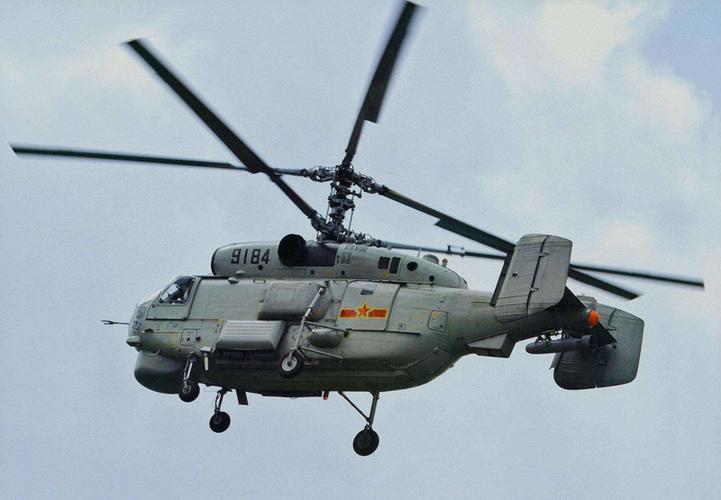 大陆反潜直升机"超低空"飞入台"空域".(图片源自网络)