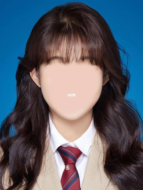 证件照模板更新啦92长卷发真的yyds06_证件照_卷发_发型_ps证件照