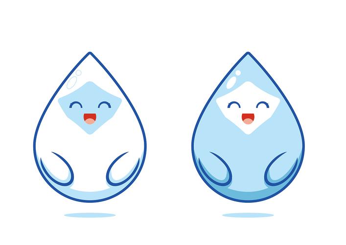 哈尔滨智成笔品牌设计-吉祥物设计-科御-小水滴