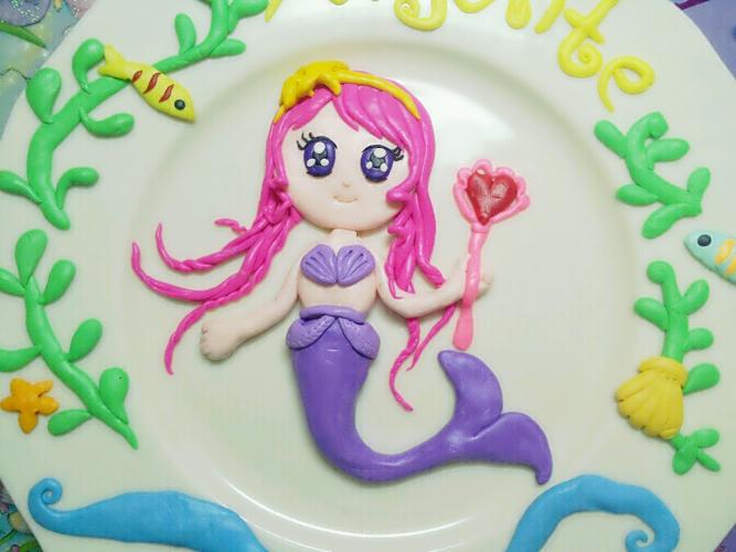 儿童手工 动漫 卡通形象 美人鱼 美人鱼艾格丽特 沙漠舟动漫 儿童动画