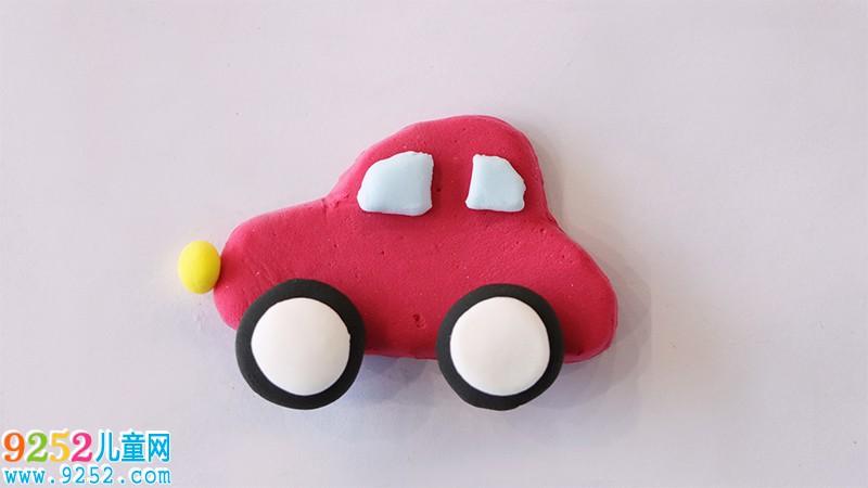 小汽车超轻粘土做法 超轻粘土