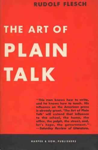 the art of plain talk 1985(朴素的谈话艺术1985).pdf