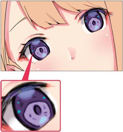 教你画二次元人物的眼睛