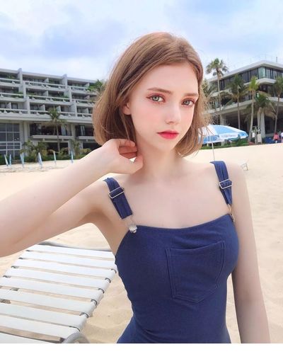 98年混血小姐姐一夜刷屏这个颜我吸了