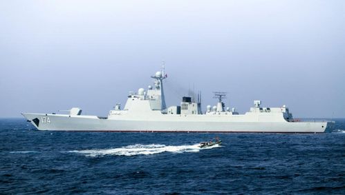 "合肥号",舷号174,052d型导弹驱逐舰(网络图片)