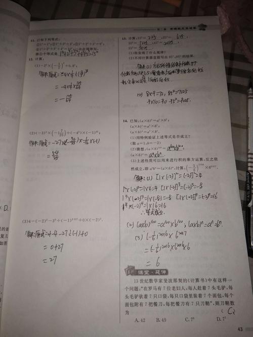 陈忆菲数学作业《课堂之翼》30,31,32,33《刷题王》29