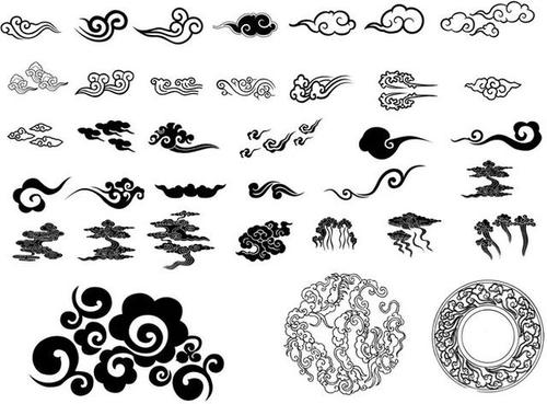 ps设计素材绘画素材民间艺术美术作品工艺美术纹样素材华夏民族图腾