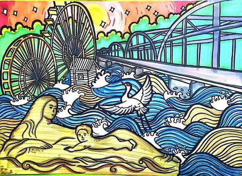 关注黄河流域生态保护和高质量发展,兰州市各中小学生也在积极参与