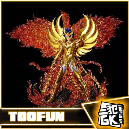 正版授权东映动画玩拓圣斗士星矢凤凰座神圣衣手办