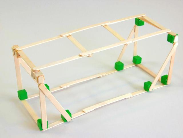 科技手工diy小制作——液压桥