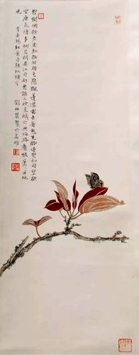 民国画家刘伯农花鸟画欣赏