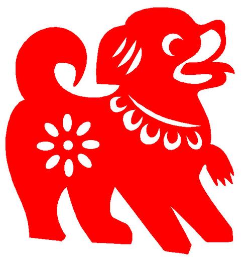 xn670狗狗立体传统剪纸动物十二生肖春节窗花学校幼儿