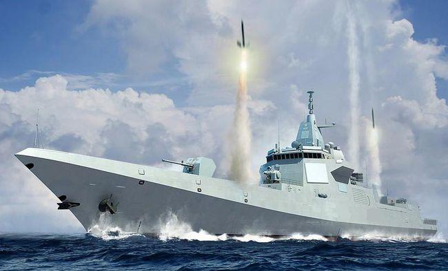 其中包括055型导弹驱逐舰南昌舰,日本看到后如临大敌,并表示这是第一