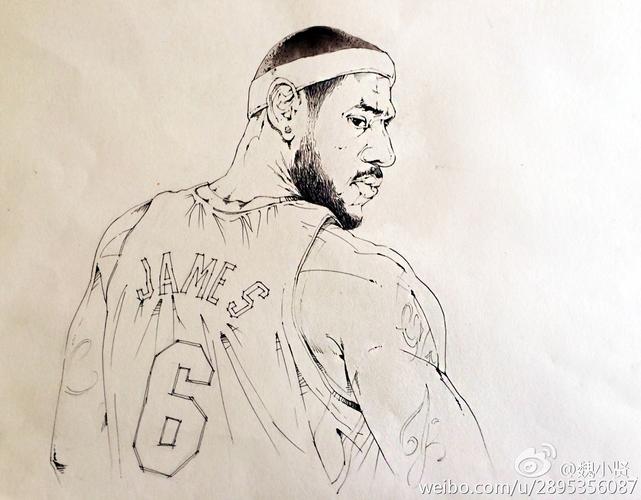 手绘nba|插画|创作习作|acebang - 原创作品 - 站酷