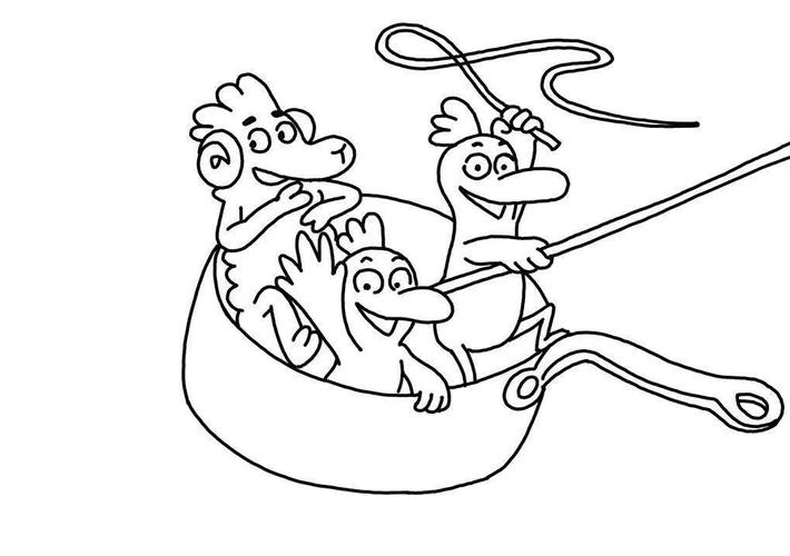 画出美好的祝福与梦想!卡梅拉简笔画