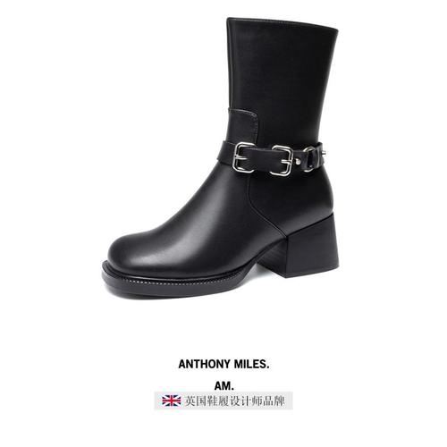 Anthony miles,anthonymiles anthony miles时尚高筒靴女acl21d001