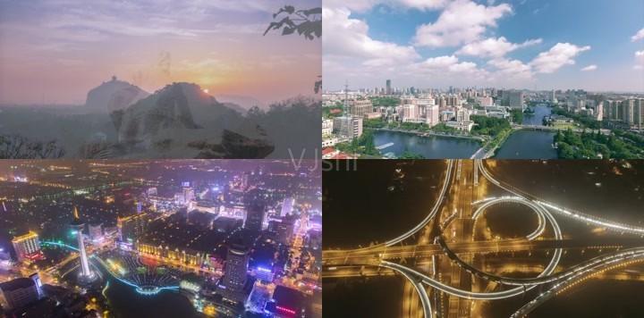 南通城市宣传片航拍视频素材