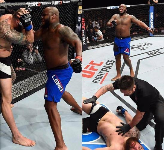 ufc格斗之夜105综述:刘易斯tko逆转获胜