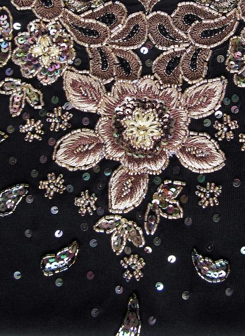 亮片 钉珠 花纹 花朵 免费素材