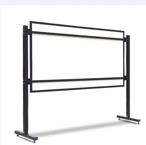 铝合金开启式宣传栏大型公告栏展板架落地式广告展示架铁质海报架