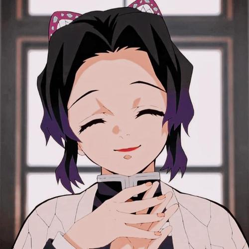 蝴蝶忍 女生头像 动漫头像 无水印头像