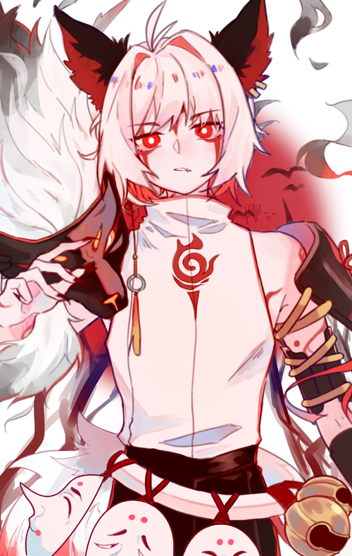 是阴阳师里的白藏主