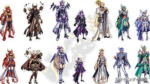 dnf:魔盒新增追忆装扮一览,三种不同风格,女法师头发成亮点