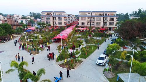 塘背村的夜色 随着国家不断加大对农村建设的投入,廉江市石城镇塘背