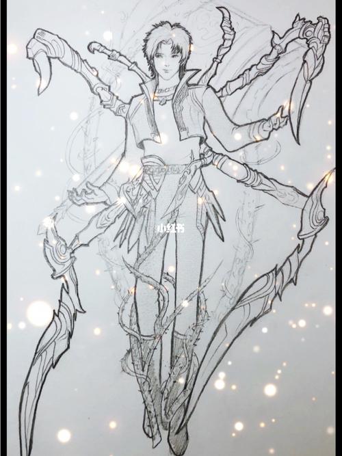 手绘斗罗大陆_斗罗大陆_手绘_动漫_人文_绘画