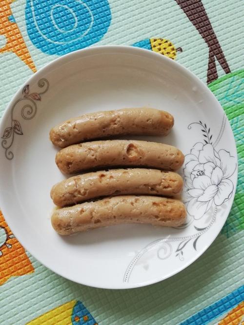 米粒儿妈115做的宝宝辅食之自制香肠