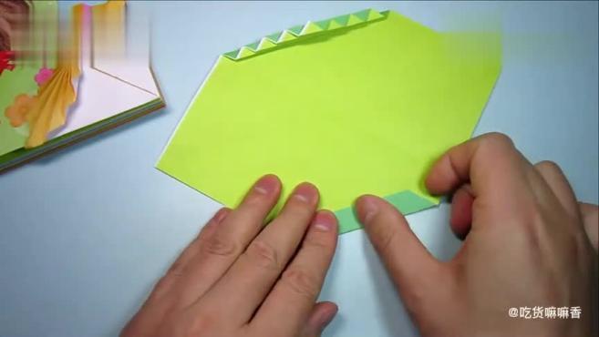 怎样用纸折书签?