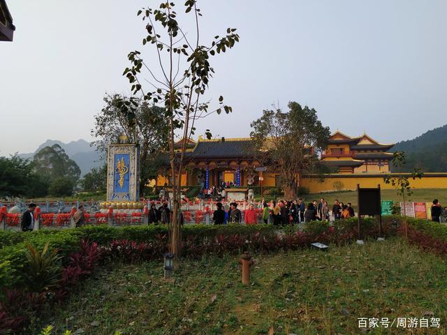 唐朝风格寺庙:广西上林莲音寺