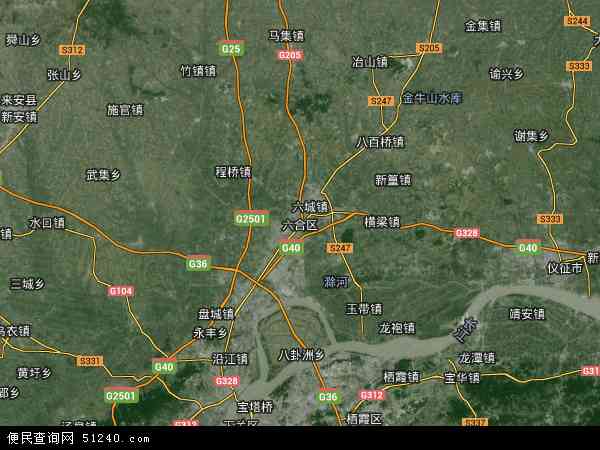 六合区卫星地图 - 六合区高清卫星地图 - 六合区高清航拍地图 - 2021