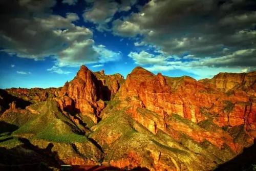 张掖冰沟丹霞景区入围"甘肃省内十大最受欢迎山地旅游景区"