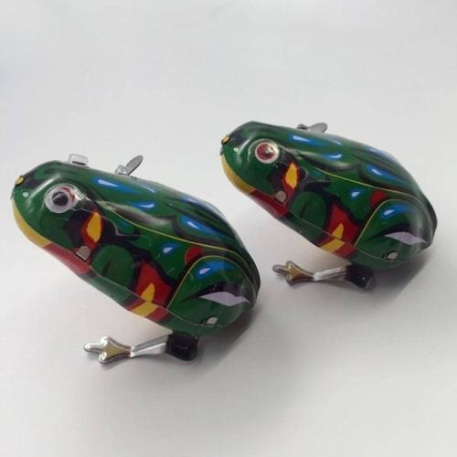 老物件怀旧收藏_70年代怀旧玩具儿童80后老古董机械青蛙70后经典老鼠