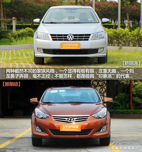 北京现代朗动 大众朗逸 13万元的对决