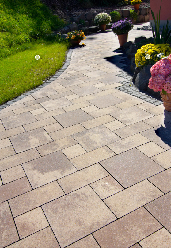 庭院设计花园地面铺装方案送给你