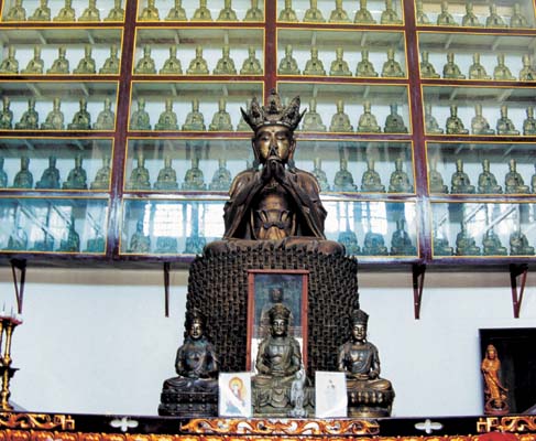 天冠菩萨灭恶生善之所福建宁德支提山华严寺