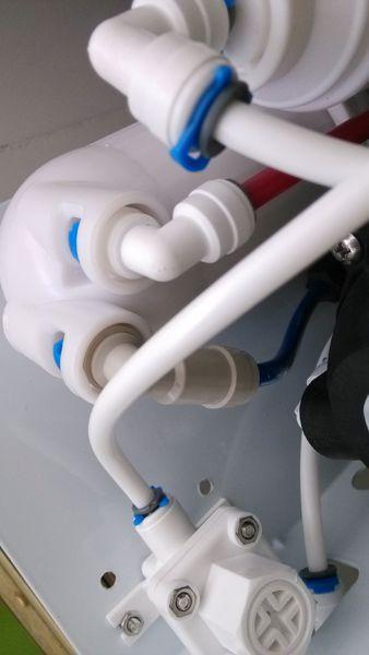 沁园ro185dt蓝管红管接法,这样对么