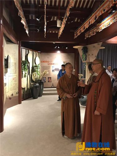 世界佛教僧伽会秘书长慧雄法师一行朝礼福州明旸禅师纪念馆