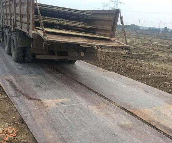 专注钢板租赁铺路钢板走道钢板防滑钢板