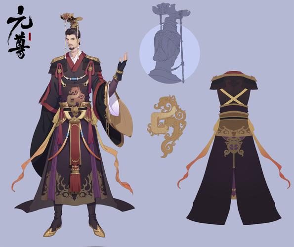 《元尊》之周擎|插画|概念设定|天蚕土豆设定画集