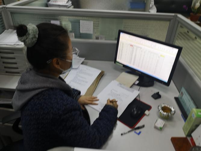 录入科室耗材支出,做整改方案,核收账款,税务大厅办理业务,办公室日常