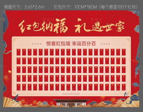 【源文件下载】 背景板 活动展板 地产 红包墙 创意 简约 红包 设计