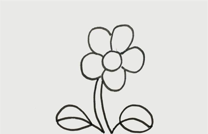 美丽的小花怎么画画简单又漂亮的小花