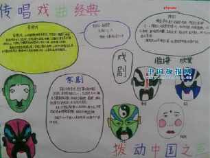 经典永流传主题的手抄报 爱为主题的手抄报